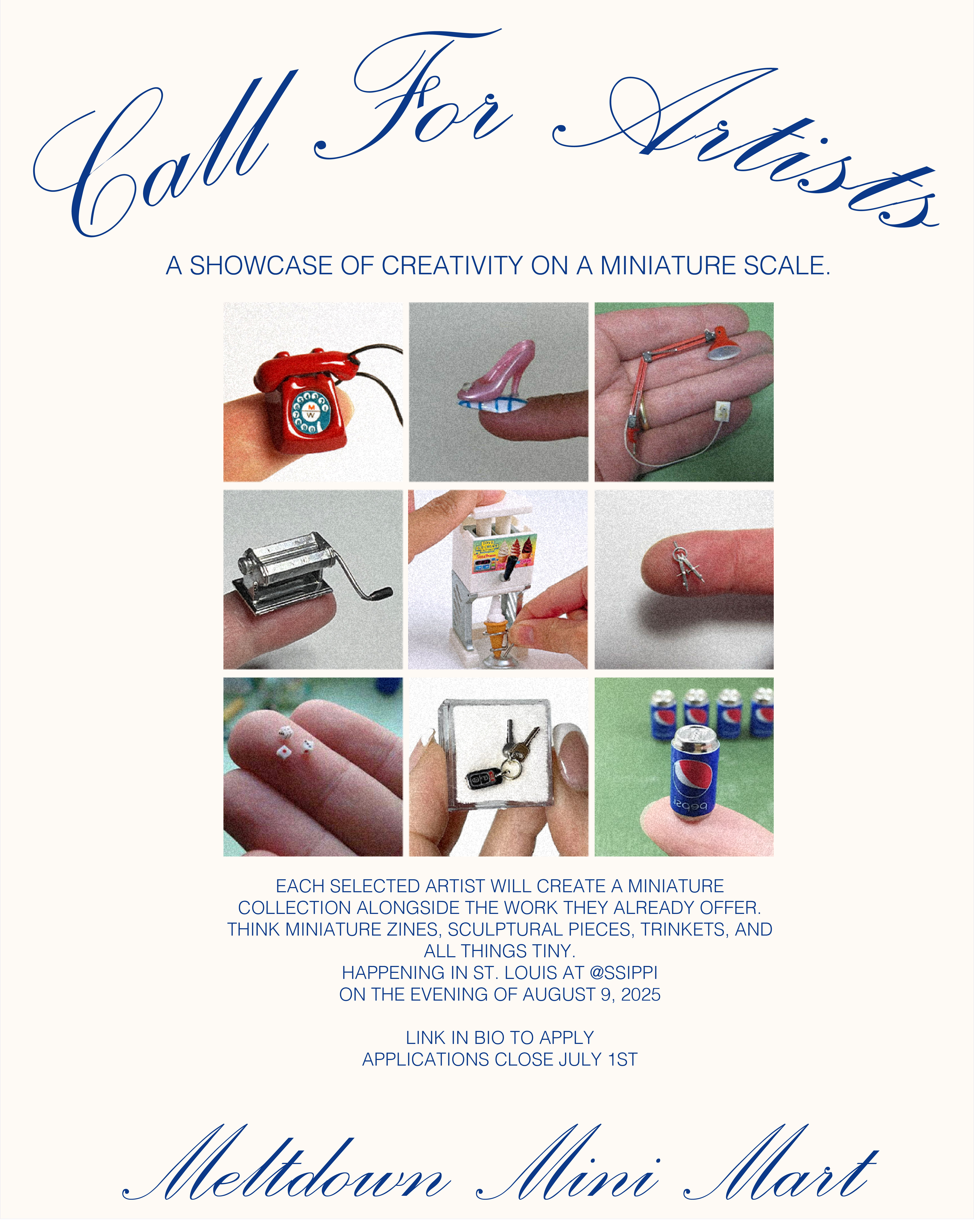 Meltdown Mini Mart Artists Call